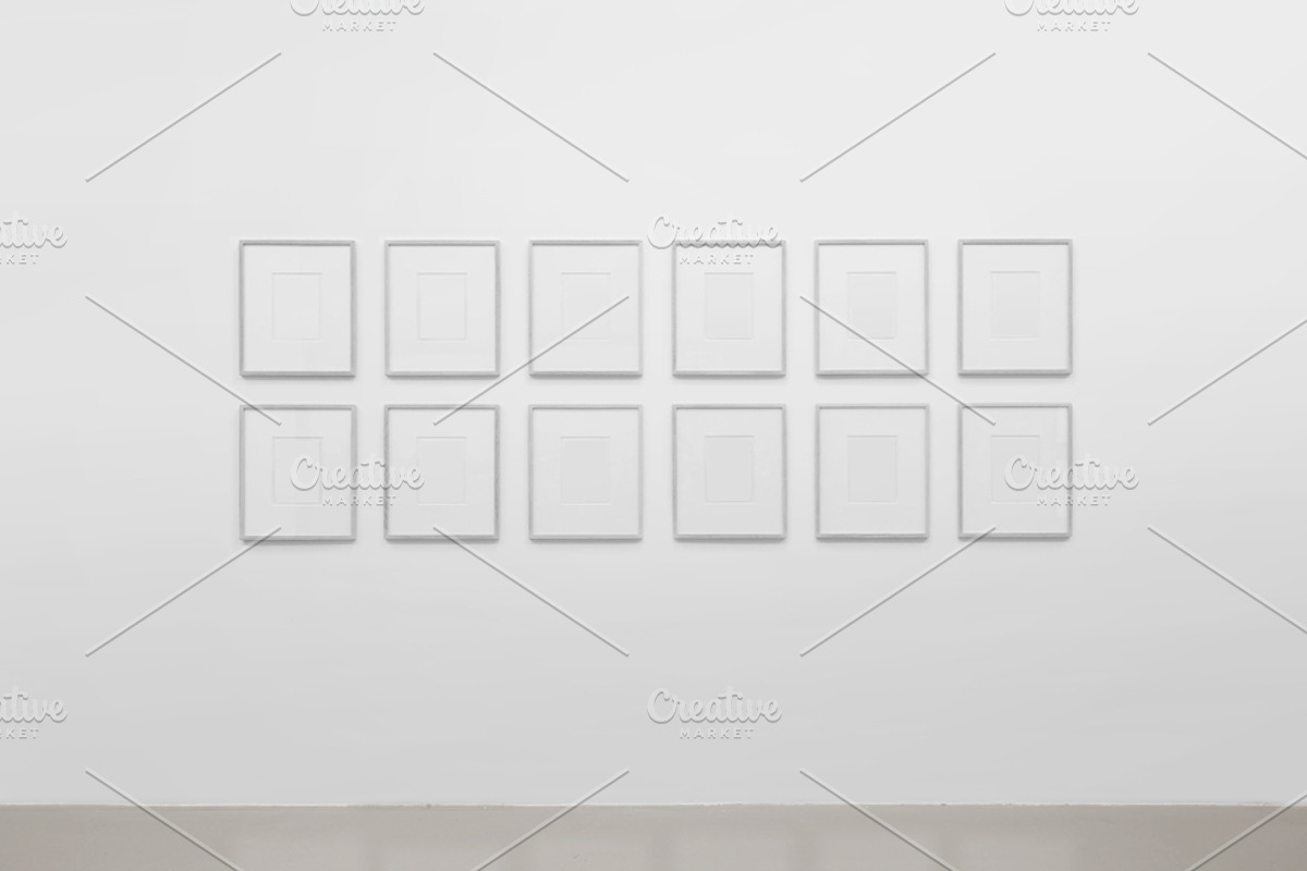 Gallery Exhibition Mockup - 03, a Print Template by Formelier (Photo 4 of 5)