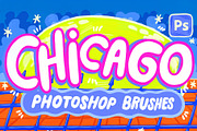 Chicago Photoshop Brush Pack, a Brush Add-On by studio.pancz (Thumbnail 1 of 2)