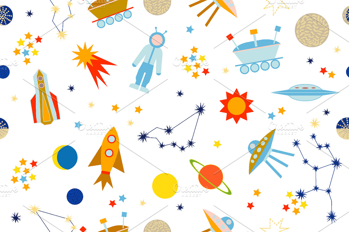 My Space. Set of Cosmic Patterns, a Pattern Graphic by Svetlana Kononova (Photo 13 of 15)