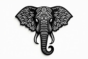 Elephant Silhouette with Ornamental, an Illustration by Amazin_art (Thumbnail 11 of 16)