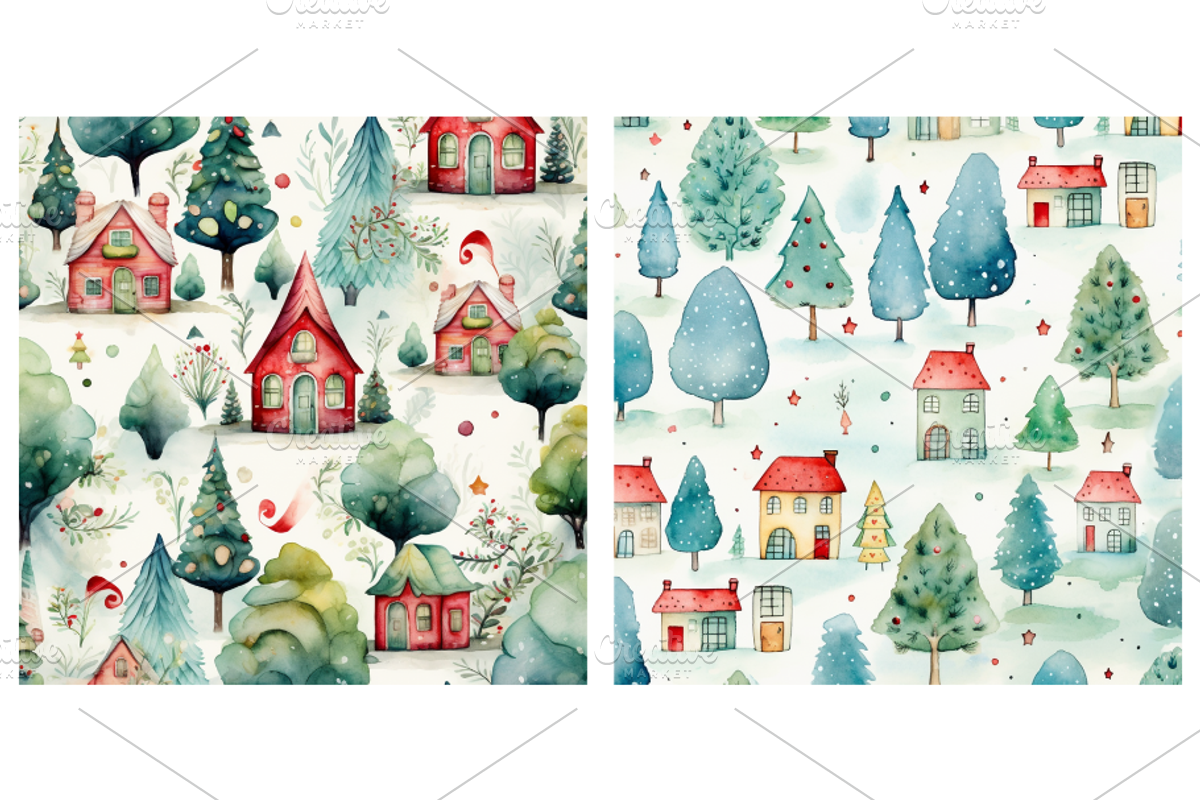 Christmas Card Design Bundle 18, a Card Template by Jay Major Designs (Photo 8 of 10)