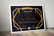 Certificate Word | PSD | AI, a Stationery Template by Curve Design (Thumbnail 1 of 6)