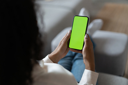 smartphone mock up green screen, a Technology Photo by OPOLJA