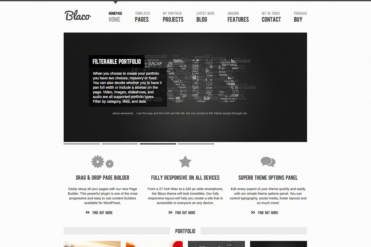 Blaco WordPress Theme, a WordPress Template by Theme Trunk (Photo 2 of 2)