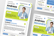 Modern Graphic Designer CV Resume, a Resume Template by Annora Studio (Thumbnail 3 of 6)