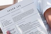 Professional Resume Template Word, a Resume Template by VictoriousVita (Thumbnail 8 of 8)