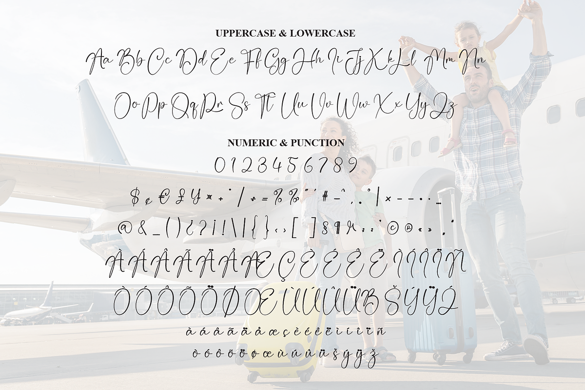 Traveling Abroad | Script Font, a Handwritten Font by Scratchones (Photo 7 of 9)