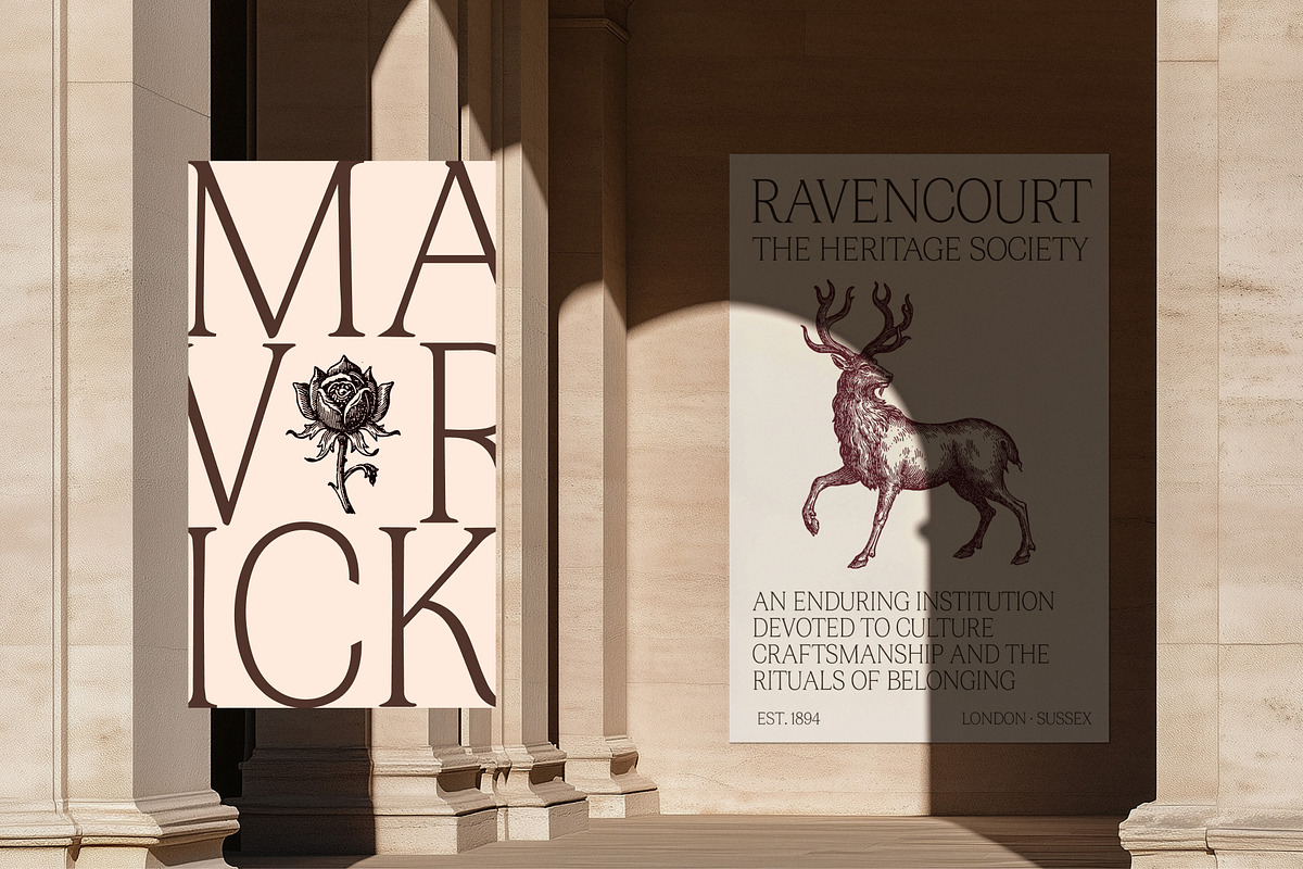 Heraldic Symbols Collection, a Decorative Illustration by kavoon (Photo 8 of 10)