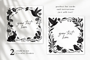 Shadow Garden Vector Collection, a Decorative Illustration by rouxsupplyco (Thumbnail 3 of 17)