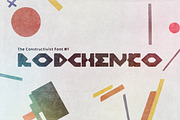 Rodchenko The Constructivist Font #1, a Blackletter Font by bbymedia.store (Thumbnail 1 of 3)