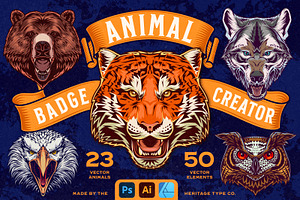 Animal Badge Creator