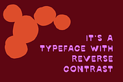 OrangeBasket - Reverse Contrast Font, a Sans Serif Font by Emma Make (Thumbnail 3 of 5)