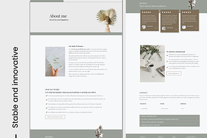 Wordpress Template Elementor Minimal