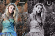 Film Noir B&W Photoshop Actions preview 4