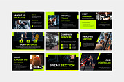 Healfixs Gym Keynote Presentation, a Presentation Template by Kren Studio (Thumbnail 8 of 8)