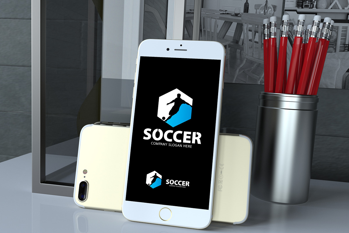 Soccer Logo, a Branding & Logo Template by Creative Dezing (Photo 4 of 5)