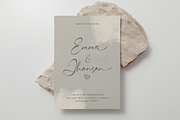 Haniquta | Beauty Calligraphy Script, a Script Font by gracetype_studio (Thumbnail 7 of 12)
