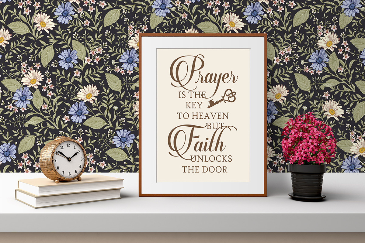 Set Seamless Flowers Chamomile daisy, a Pattern Graphic by Vintage (Photo 13 of 17)