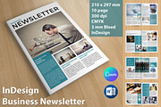 Business Newsletter | Canva, a Brochure Template by Template Shop (Thumbnail 1 of 5)