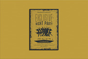 Exclusive Night Party Flyer Template, a Flyer Template by Creatiya Type (Thumbnail 2 of 4)