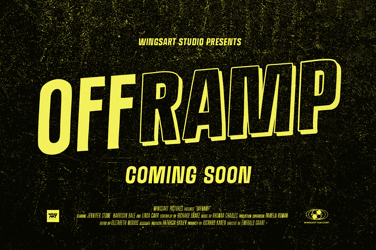 Off Ramp - An Industrial Sans-Serif, a Sans Serif Font by Wingsart Studio (Photo 14 of 15)