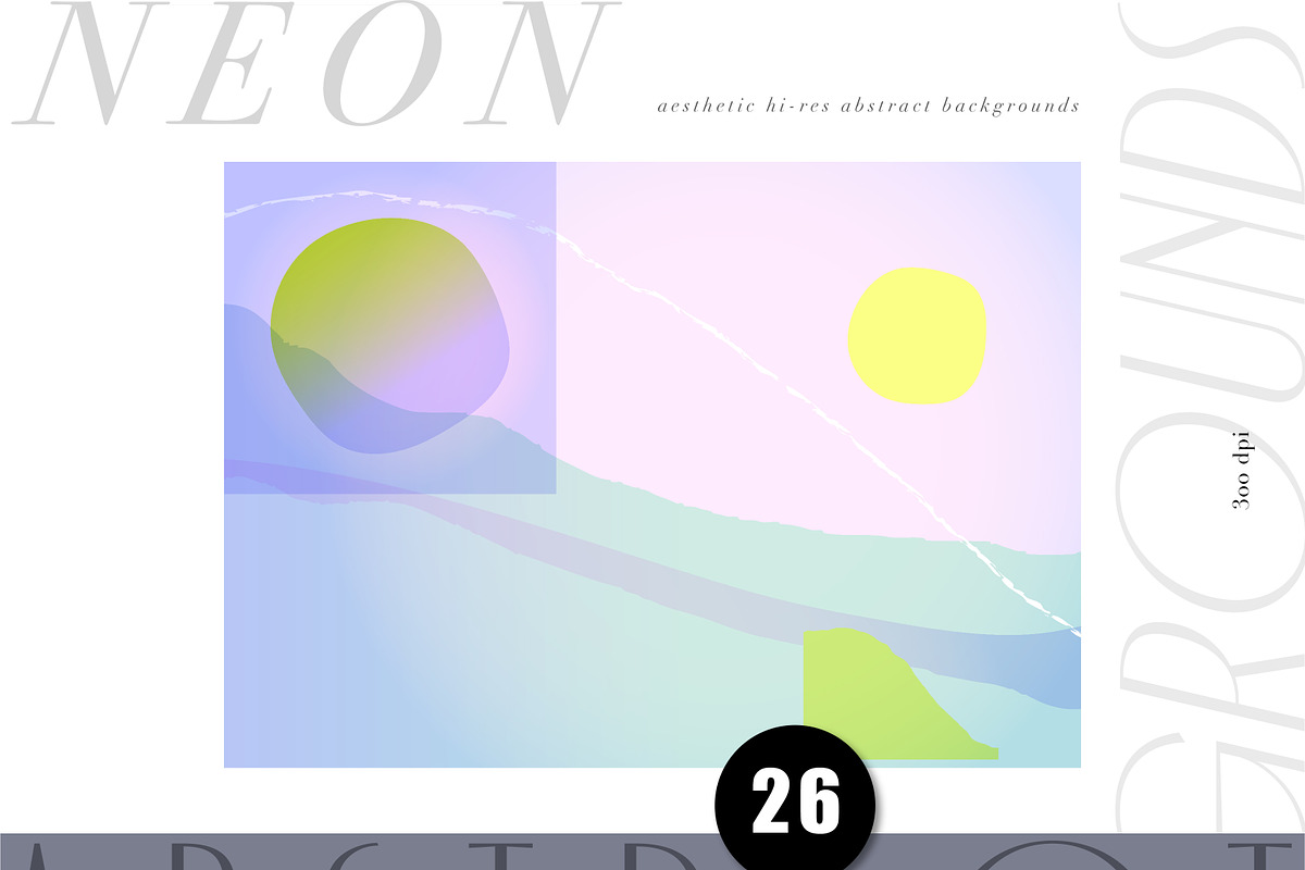 Neon Gradient backgrounds, a Texture Graphic by Anna Sokol (Photo 6 of 22)