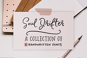 Soul Drifter handwritten font, a Sans Serif Font by Ana's Fonts (Thumbnail 1 of 9)