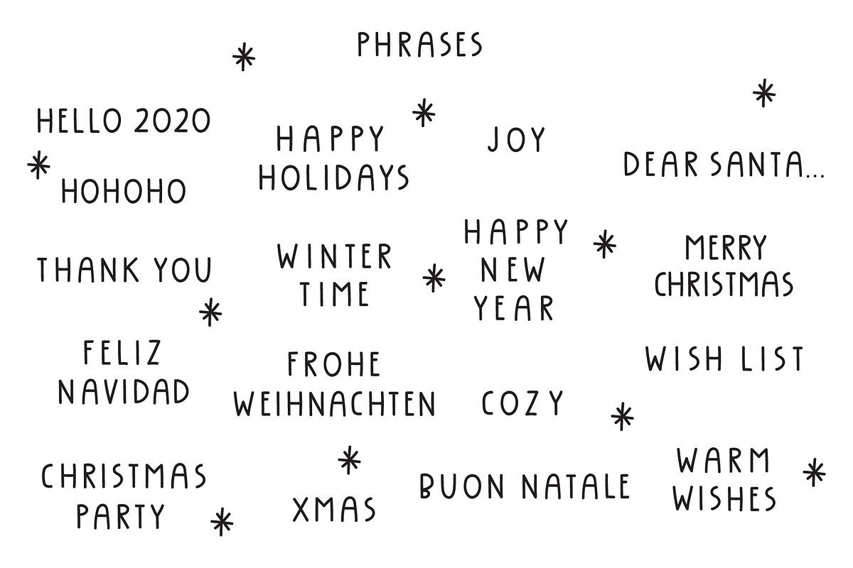 Merry Christmas, a Decorative Illustration by cutelevindesign (Photo 5 of 9)