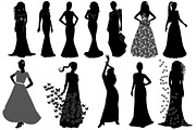 Formal Dressed Women AI Vector PNG, an Illustration by FrankiesDaughtersDesign (Thumbnail 2 of 8)