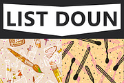 T-shirt design pattern BIG BUNDLE, a Pattern Graphic by NKTKNS (Thumbnail 4 of 7)