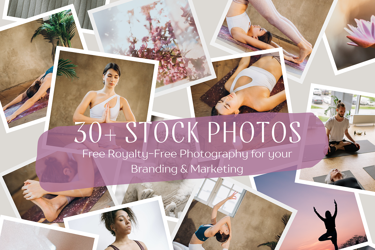 Bloom Yoga Air Canva Template, a Social Media Template by The Inspired Brand (Photo 5 of 6)