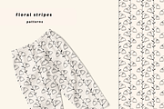 Floral stripes, a Pattern Graphic by AnnaEshka (Thumbnail 1 of 2)