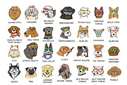 Dogs with Glasses, an Animal Illustration by GooseFrol (Thumbnail 3 of 17)