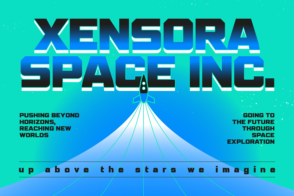 Xensora, a Sans Serif Font by graphicook (Photo 4 of 10)