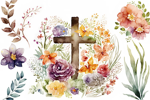 Floral Cross And Frame Collection