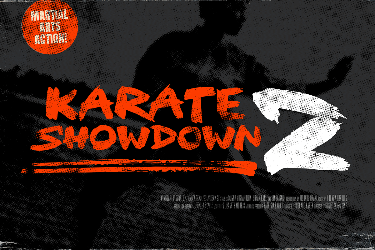 Wasted Youth: 90s Grunge Brush Font, a Handwritten Font by Wingsart Studio (Photo 16 of 20)