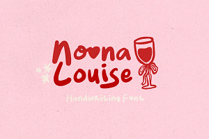 Noona Louise Handwritten Font