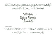 Script-Girl, a Sans Serif Font by Hello Wala Type Foundry (Thumbnail 6 of 7)
