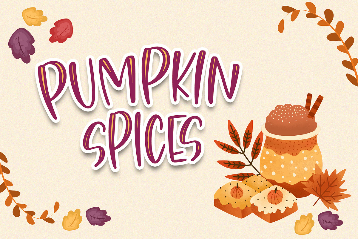 Autumn Sunset, a Sans Serif Font by Dm Studio (Photo 5 of 7)