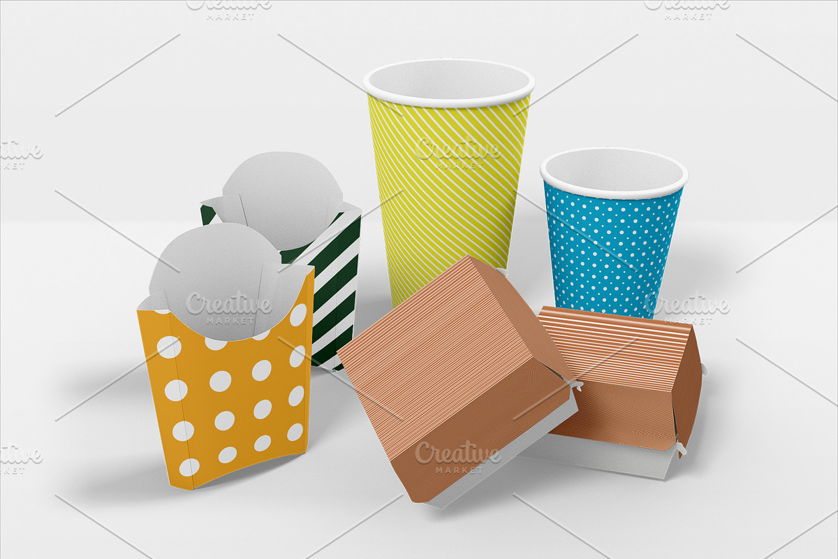 50 dotted and stripped color prints, a Pattern Graphic by ExpressShop (Photo 4 of 6)