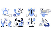 Healthcare and medical illustrations, an Illustration by PureSolution (Thumbnail 6 of 6)