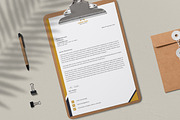 Letterhead, a Stationery Template by ResumeDevisers (Thumbnail 2 of 6)
