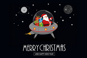 Merry Christmas & Happy New Year PSD, a Design Template by Qaseem Zaidi Graphics