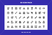 Adventure icons, an Outline Icon by Wencory (Thumbnail 1 of 2)