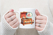 Nostalgic Christmas Clipart, a Graphic by designcity5 (Thumbnail 4 of 5)