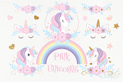 Unicorn PNG clipart. Unicorn Face., an Animal Illustration by RivusArt (Thumbnail 1 of 9)