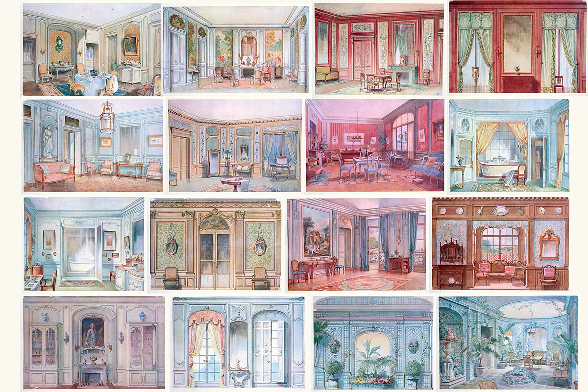 Georges Rémon - Intérieurs de style, a Decorative Illustration by Digital Museum (Photo 3 of 9)