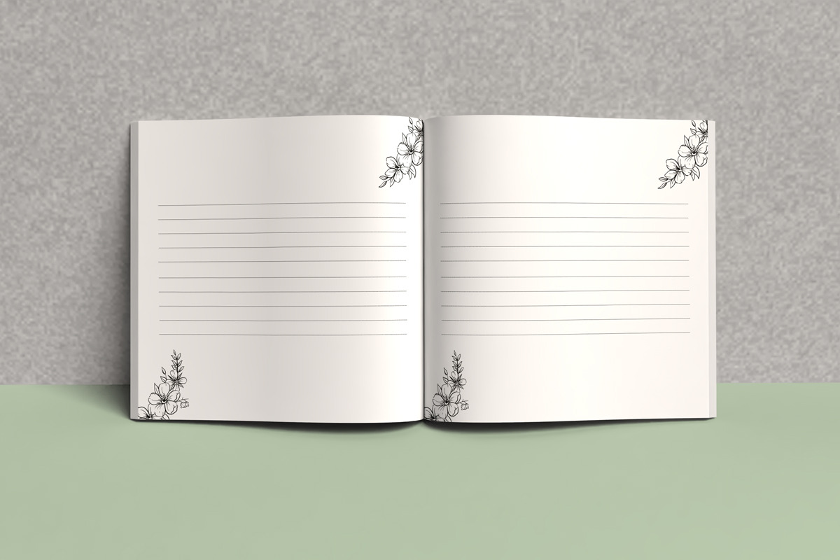 Square Open book mockup, an Advertising Mockup by Rami's Mockups (Photo 5 of 8)