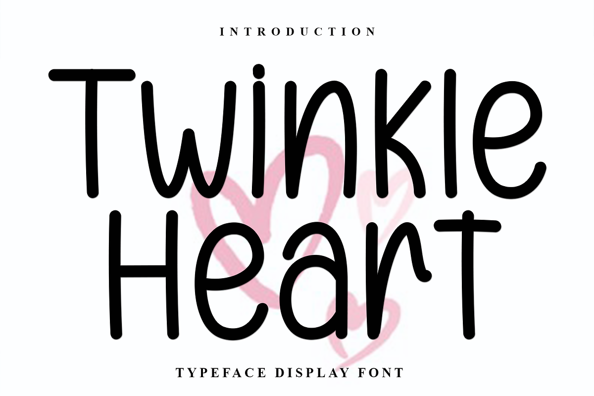 Twinkle Heart, a Script Font by FreshTypeINK (Photo 1 of 8)