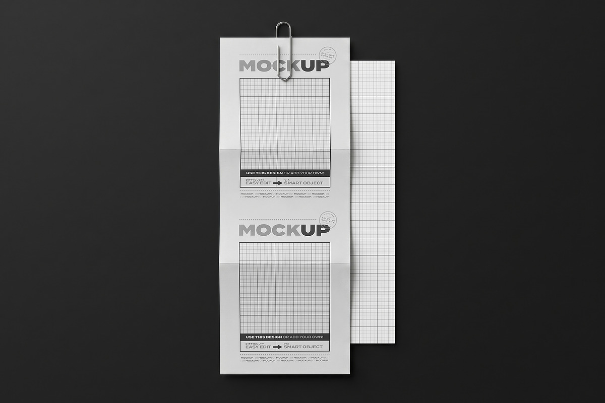Ticket Receipt Mockups Collection, an Advertising Mockup by Luuqas Design (Photo 1 of 4)